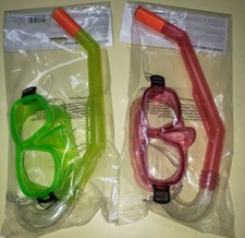 JUNIOR Ages 4 2pc Swimming Combo Set Mask  Snorkel