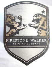 New Sealed Firestone Walker Brewing Co Full Sleeve Beer Coasters Bar Mats