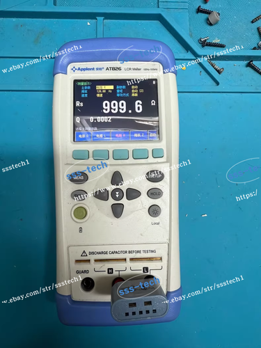 1PCS APPLENT AT826 Handheld LCR Digital Meter Electric Bridge 100Hz ...