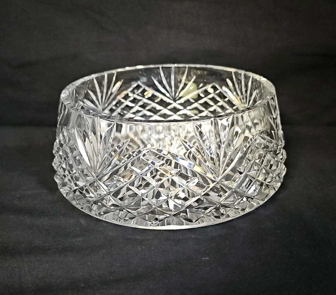 tipperary crystal slievenamon bowl Irish Crystal 7" diameter
