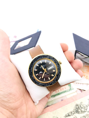   Seltene Cornavin Uhr Raketa Städte Weltzeitstadt 2628 Sowjetische UdSSR Di...