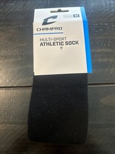 Champro Multi-Sport Athletic Sock BLACK Over the Calf BASE/SOFTBALL YOUTH MED