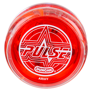 Duncan Pulse Yo Yo Red And Clear Led Yoyo 3 Neon Strings Yel Org Grn 634030179209 Ebay