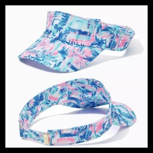 Lilly Pulitzer It’s a match visor Bright navy sway this way NWT rare find! Lilly Pulitzer | Accessories | New In Package Lilly Pulitzer  main image 4