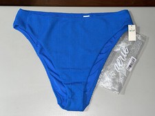 Aerie Women's Swim High Cut Cheeky Blue Bikini Bottom Size XXL