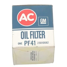 GENUINE GM OEM NOS ACDELCO ENGINE OIL FILTER PF41 OEM NEW 25010082