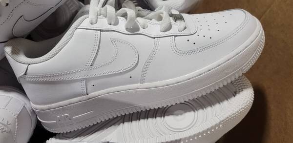 NIKE SHOES - AIRFOCE 1 WHITE NEW