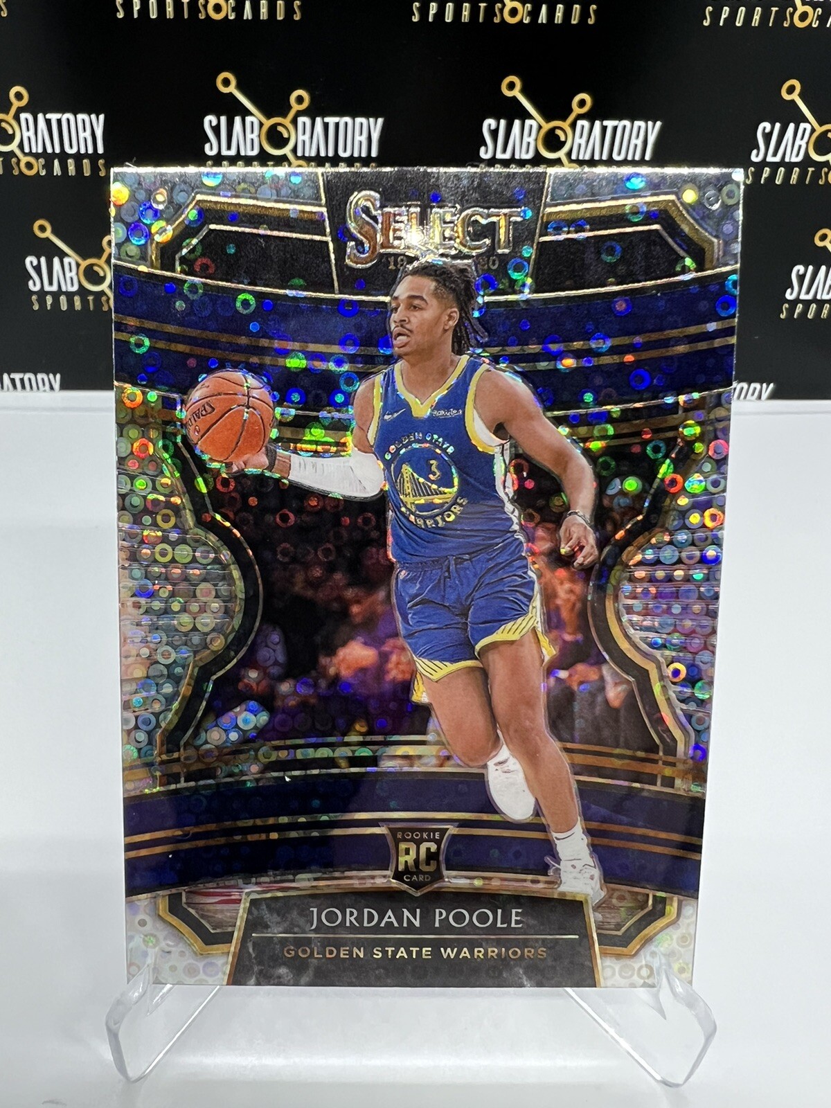 2019-20 Select Jordan Poole Silver Disco Prizm Rookie RC #94