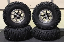 HONDA RANCHER 400 27" QUADKING ATV TIRE & COBRA M/B WHEEL KIT SRA1CA BIGGHORN