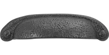 Belwith P3004-Ri Cup Pull 3in& 96mm Rustic Iron