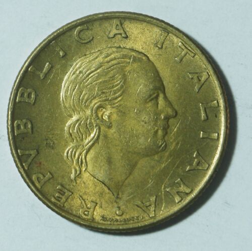 1978 200 Lire Repubblica Italiana Italy Coin - Afbeelding 1 van 2