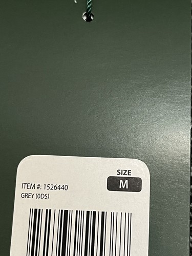 Maglione Orvis taglia M grigio 1/4 zip foderato pile manica lunga camicia uomo nuovo con etichetta - Foto 8 di 9