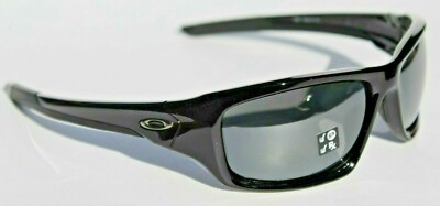 OAKLEY Valve POLARIZED Sunglasses Polished Black/Black Iridium NEW