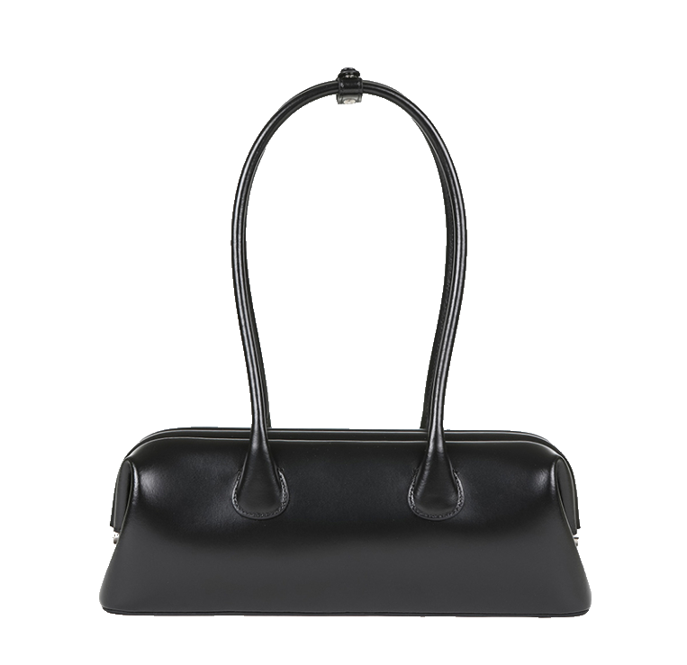 OSOI Boat Wide Black – Leather Shoulder Bag Made in Korea | FedEx