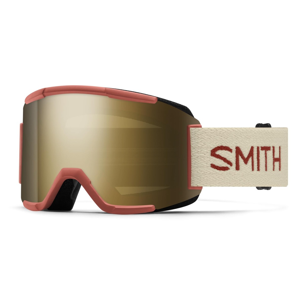 SMITH Squad Snow Goggles Brown Terra Slash, ChromaPop Sun SMITH Squad Snow Goggles Brown Terra Slash, ChromaPop Sun