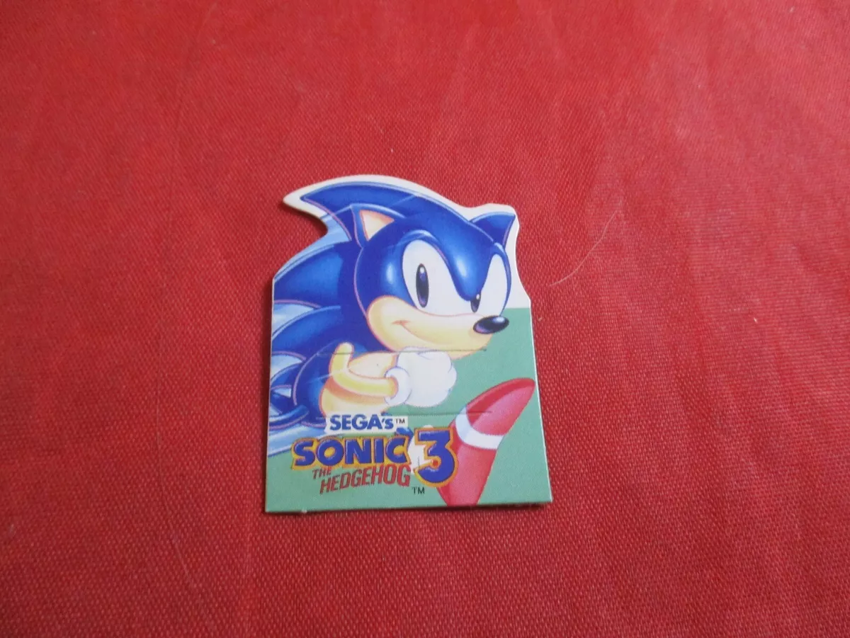 Sonic the Hedgehog 3 Sega Flyer Promotional Item Catalog