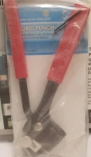 Grid Punch Suspended Ceiling Installation Tool 1/8 Hole Pliers Rivet Repair Drop
