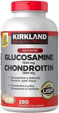 Kirkland Signature Glucosamine 1500mg  Chondroitin 1200m 280 Tablets EXP 03/28