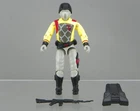 Vintage 1989 Hasbro GI Joe Cobra Python Patrol Crimson Guard Figure Complete