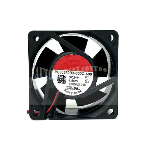 For SUNON PE60252BX-000C-A99 DC 24V 4.56W 60*60*25mm Inverter Cooling Fan 2Pin