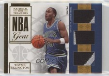 2009 Playoff National Treasures NBA Gear Trios Prime 29/49 Wayne Ellington 0b2