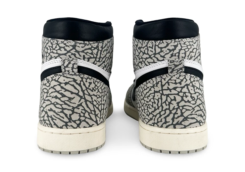 Size 14 - Jordan 1 Retro High OG White Cement DZ5485-052 Pre-Owned - Image 4 of 4