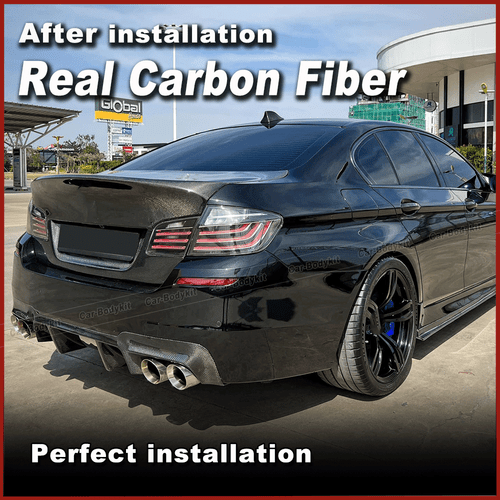 Carbon Heckklappe Kofferraum Deckel Kofferraumdeckel Passt für BMW F10 M5 2011UP - Picture 4 of 11