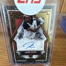Topps 2025 Tier One James Wood Rookie Autograph /49 Washington Nationals