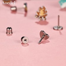 Small Stud Earrings for Women Cute Stainless Steel Earrings for Sensitive