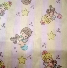 precious moments boy girl fun fabric stars 12 x 12 inch 1pc