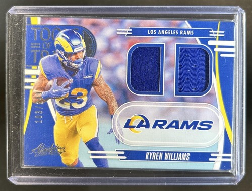 2025 Panini Absolute Kyren Williams Double (RAW)