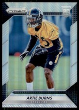 2016 Panini Prizm Artie Burns #205 Silver Prizm