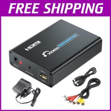 HDMI to S-Video Converter Adapter with RCA & S-Video Cables#