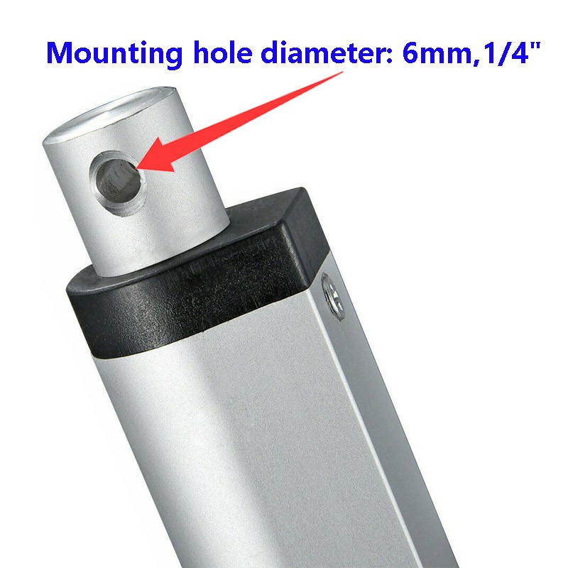 48" Stroke Linear Actuator 56lbs Pound Max Lift 12V Volt DC Motor Fast 30mm/s