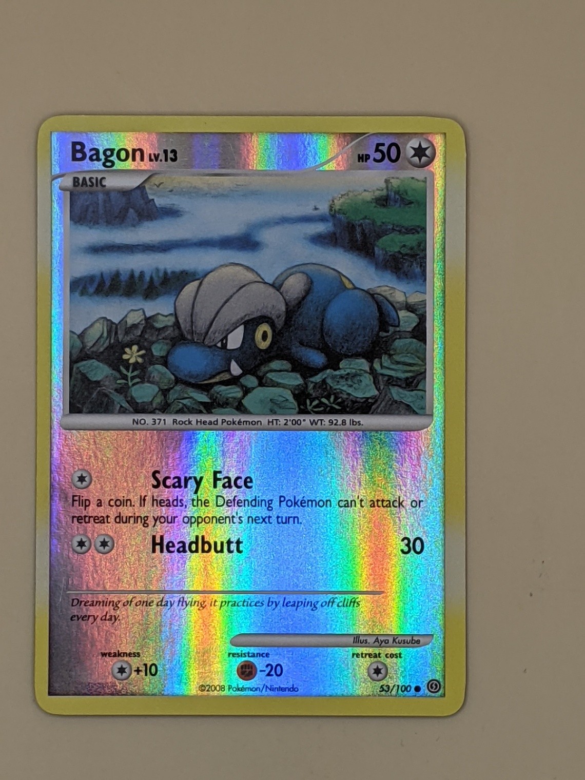 Bagon Common Stormfront 53/100 NM