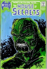 House Of Secrets 92 Facsimile (2024) DC Comic Sketch Cover W Original DCastr Art