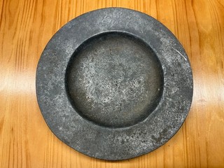 Alter Zinnteller 14 5 cm Durchmesser 212 Gramm ca .von 1789 Ich kann nicht sagen