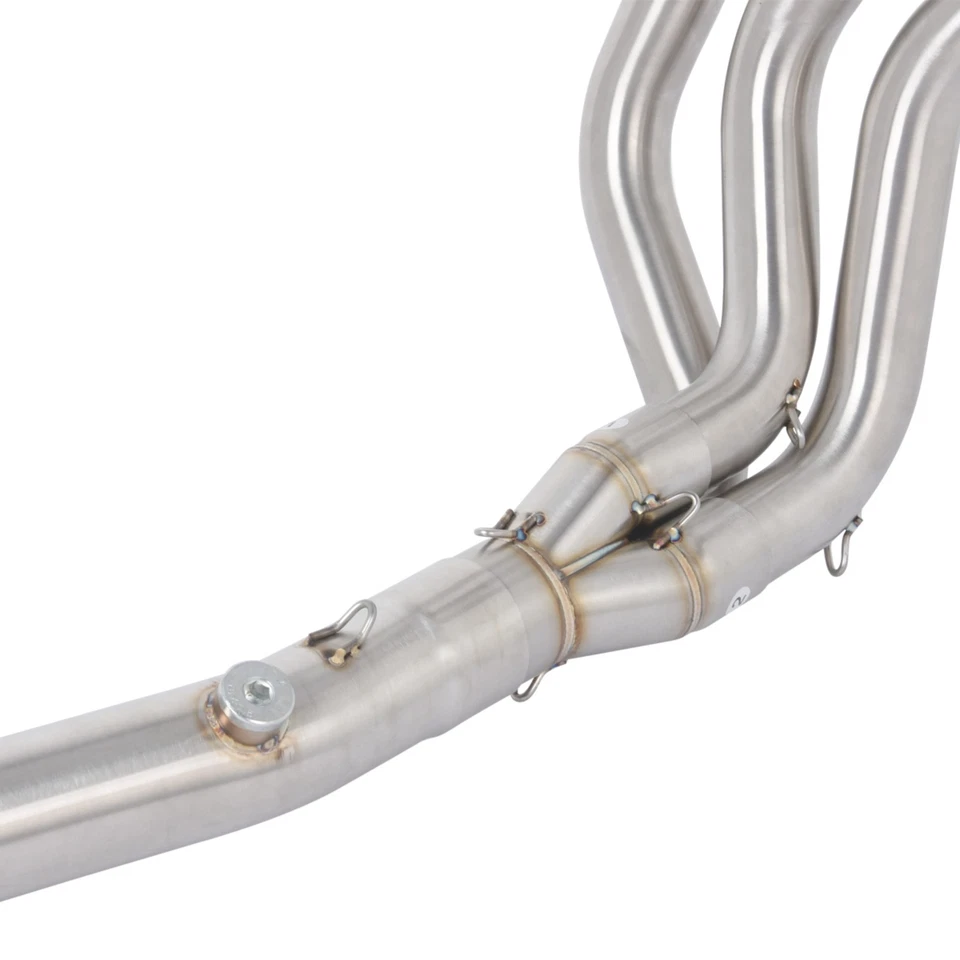 Full Exhaust System Manifold Link Pipe Mufflers for Yamaha FJ09 FZ09 2015-2024 - Image 4 of 4