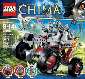LEGO 70004 Legends of Chima Wakz's Pack Tracker, 297 Pieces