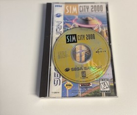 Sim City 2000 Sega Saturn Video Game Disc Only Tested