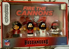 Tampa Bay Buccaneers Fisher-Price Little People Collector Set. NFL Football. NIB