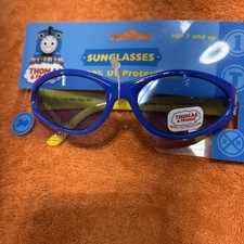TT8d -Thomas  Friends Train Unisex Sunglasses 100 UV Protection Yellow Bows