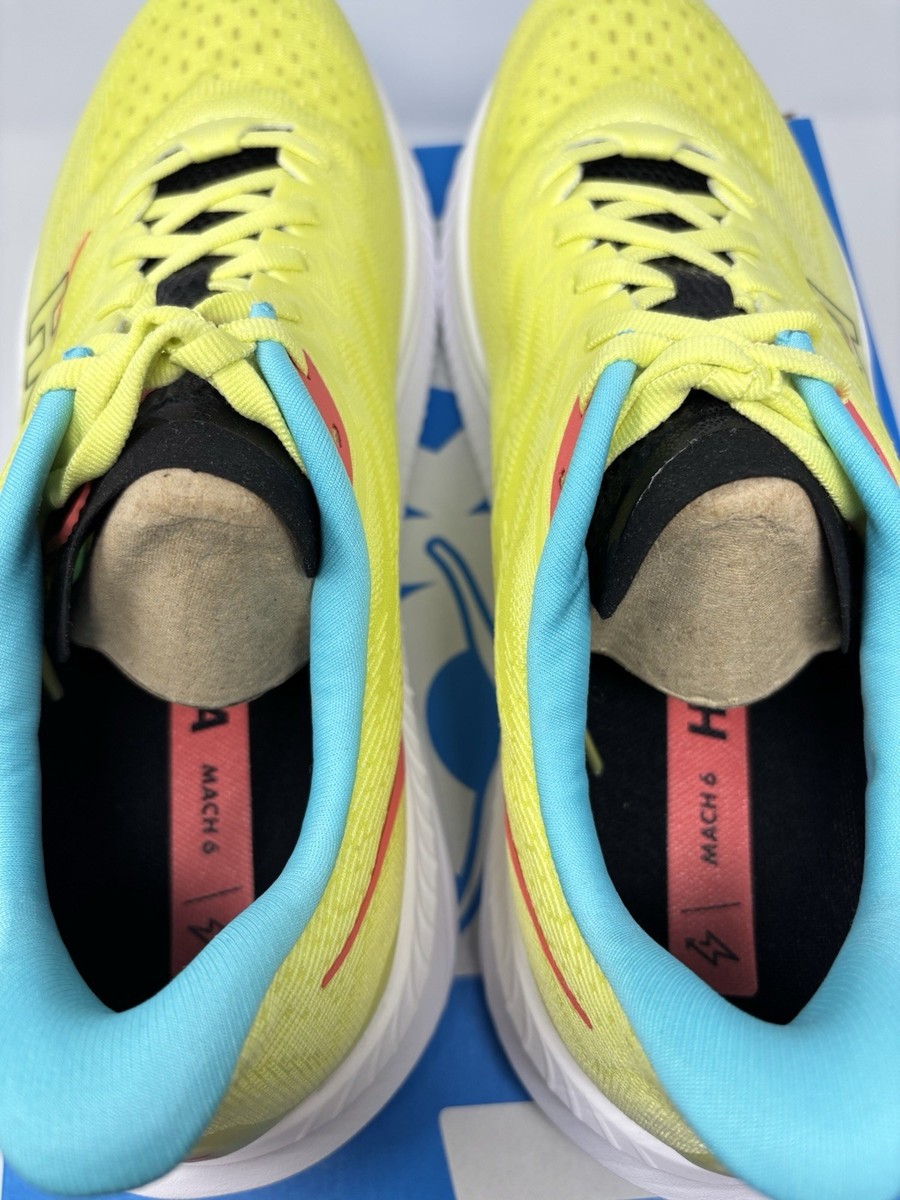 Hoka One One Mach 6 Yuzu Cielo Blue 1147790-YZC Yellow  display picture 1