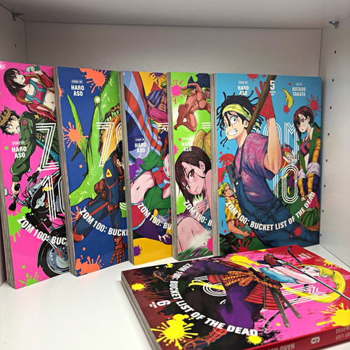 Zom 100: Bucket List of the Dead Manga Lot Vol 1-6 VIZ