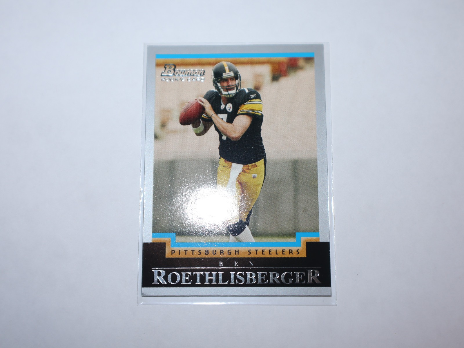 2004 Bowman Rookie Card - Ben Roethlisberger #114 (RC) Pittsburgh Steelers 75928