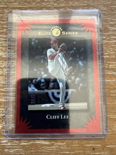 2025 Panini Donruss - Elite Series Cliff Lee #17 Red Ice /149 Philadelphia
