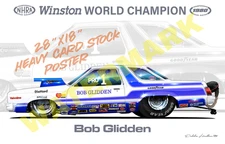 Bob Glidden 1980 Pro Stock Ford Fairmont Print-005