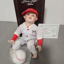 Ashton Drake “Michael” Doll Yolanda Bello Porcelain 1991 Baseball
