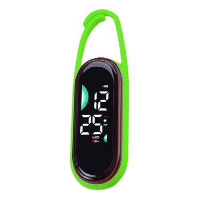 Keychain Pocket Watch Touch Digital Watch Led Electronic Hanging Watch Gift