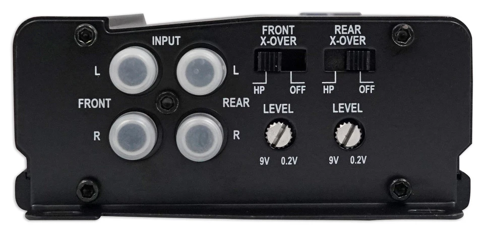 MB Quart NA2-320.4 320w RMS 4-Channel Amplifier Amp for Polaris RZR/ATV/UTV/Cart - Image 3 of 4